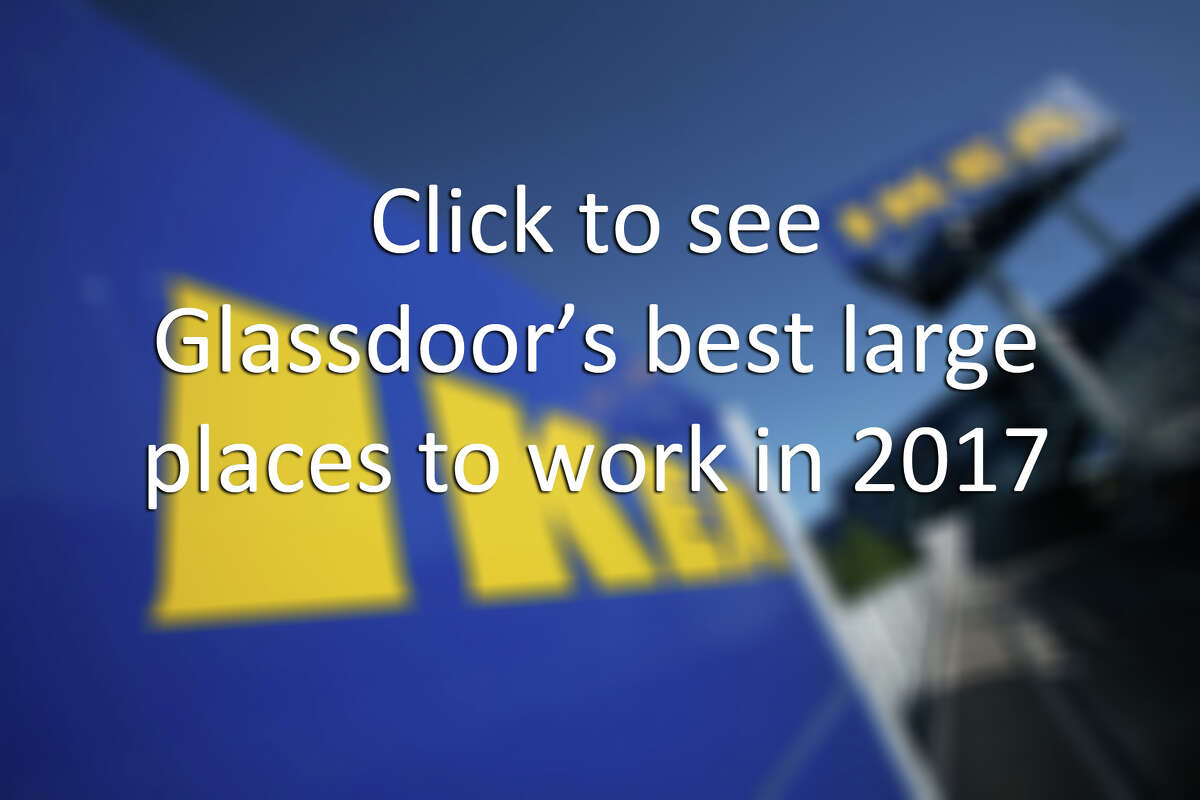 Click to see Glassdoor names 2017's best, large places to work in the US.