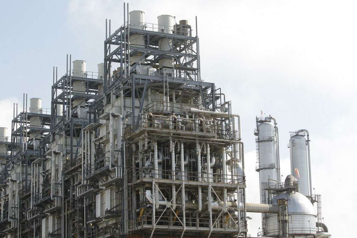 An ethane steam cracker unit at the Chevron Phillips Chemical Company’s Cedar Bayou Plant in Baytown. Controversy is growing over a massive steam cracker facility proposed for near Portland, Texas, and located 2 miles from the town’s high school.