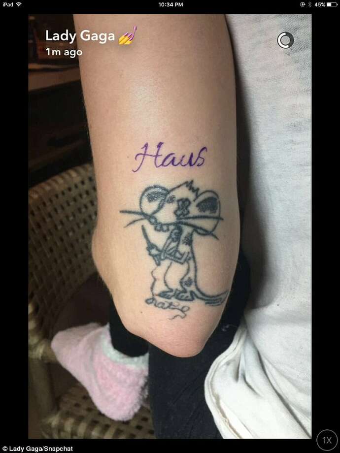 Lady Gaga's twentieth tattoo is a tribute to her personal creative team