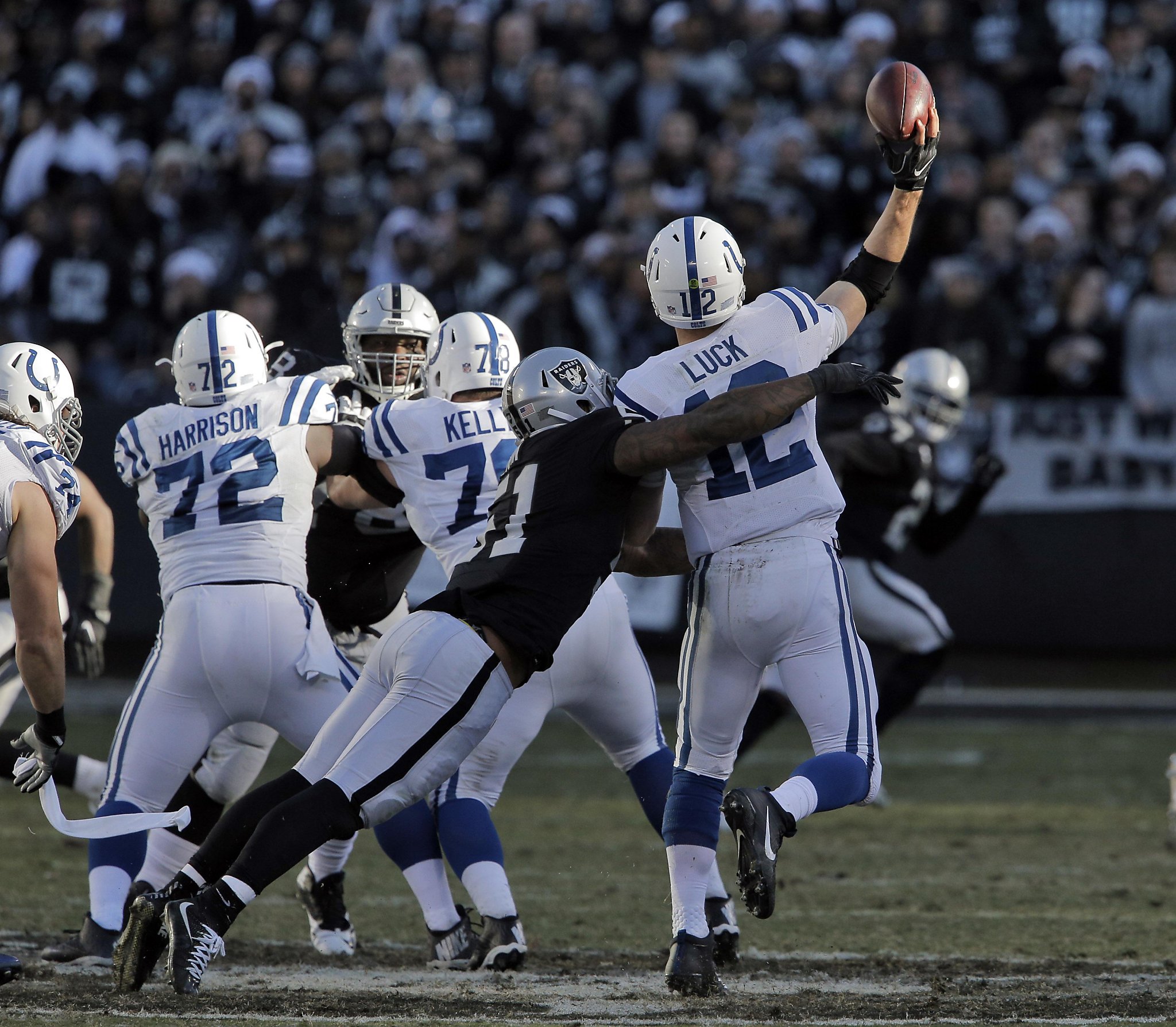 Grading the Raiders' 33-25 win over the Indianapolis Colts – East Bay Times