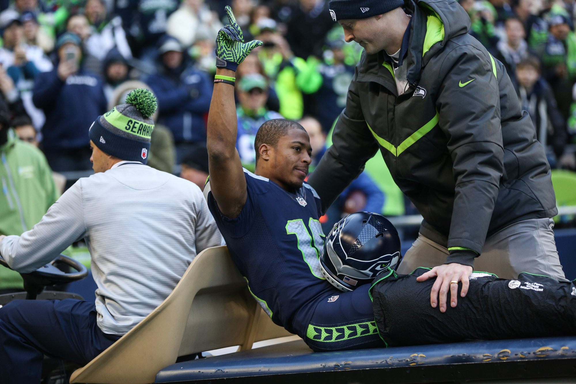 Lockett faces surgery after gruesome injury at goal line