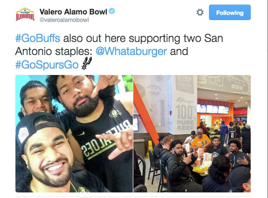 colorado football players eat whataburger and watch the spurs on christmas day photo twitter - Is Whataburger Open On Christmas Day colorado football players eat whataburger and watch the spurs on christmas day photo twitter - Is Whataburger Open On Christmas Day
