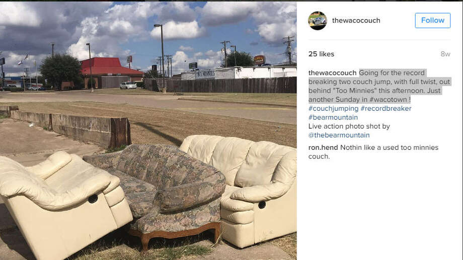 This Guy S Old Couches Are Killing It On Instagram Houston Chronicle