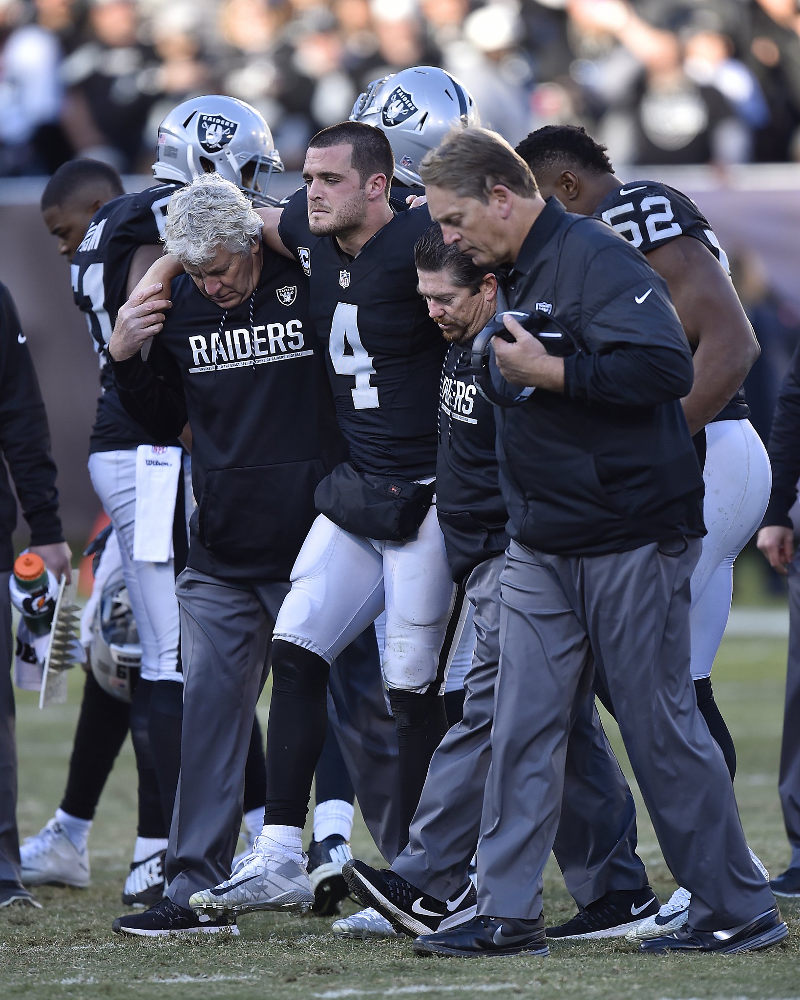 Raiders' Jack Del Rio still disagrees with Michael Crabtree's