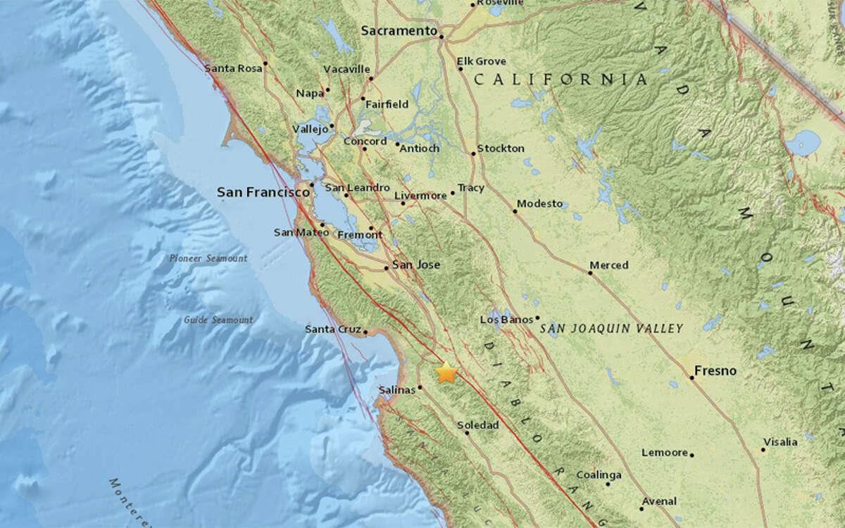 A magnitude 3.1 earthquake struck 6 miles South Southeast of San Juan Bautista, California at 7:01 am this morning.