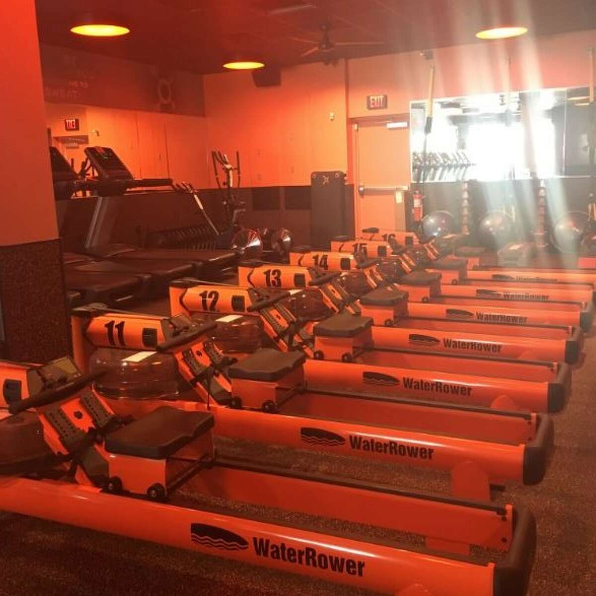 The 10th Houston-area Orangetheory Fitness studio opened in Webster in December 2017.