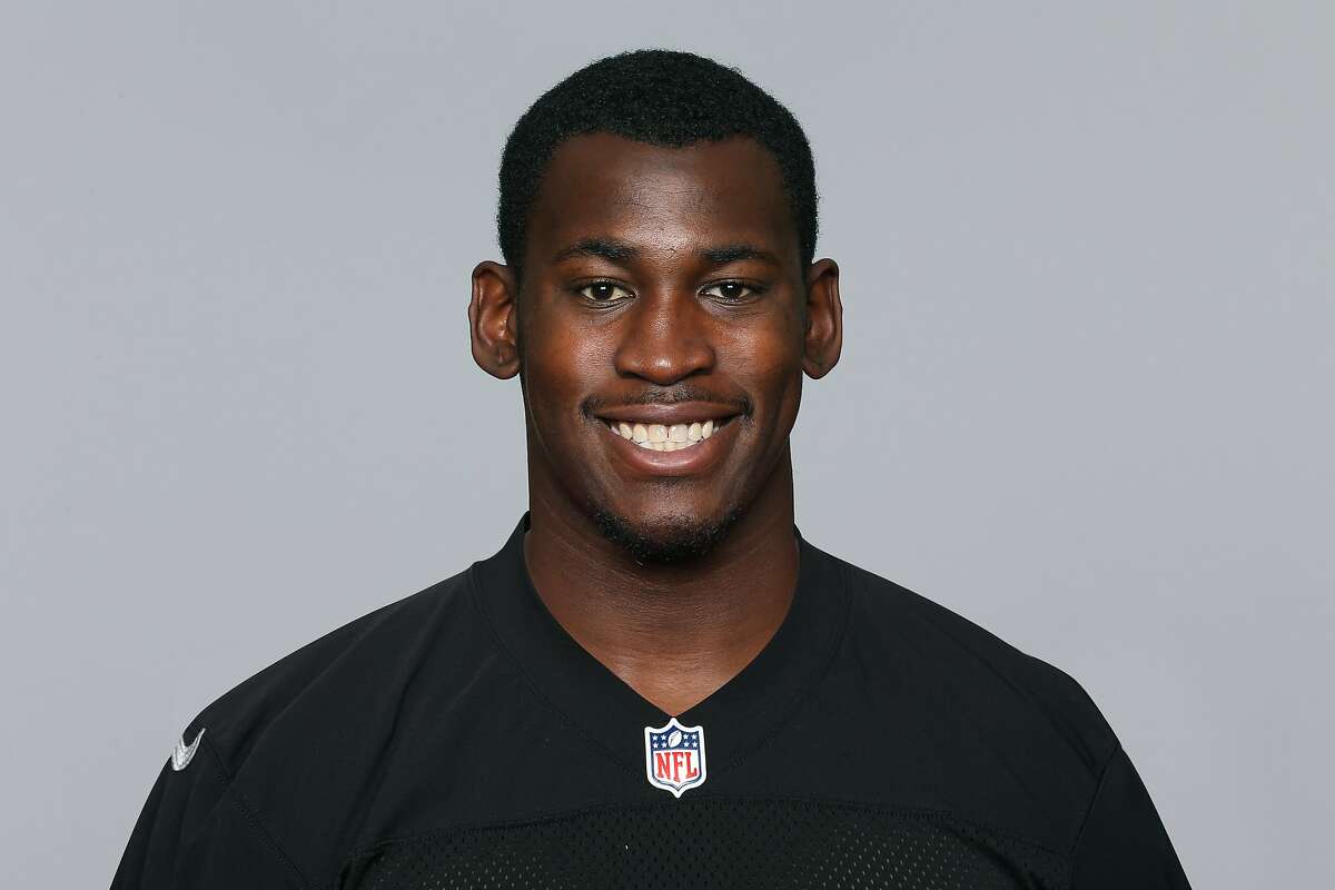 This is a photo of Aldon Smith of the Oakland Raiders NFL football team. This image reflects the Oakland Raiders active roster as of Wednesday, June 29, 2016. (AP Photo)