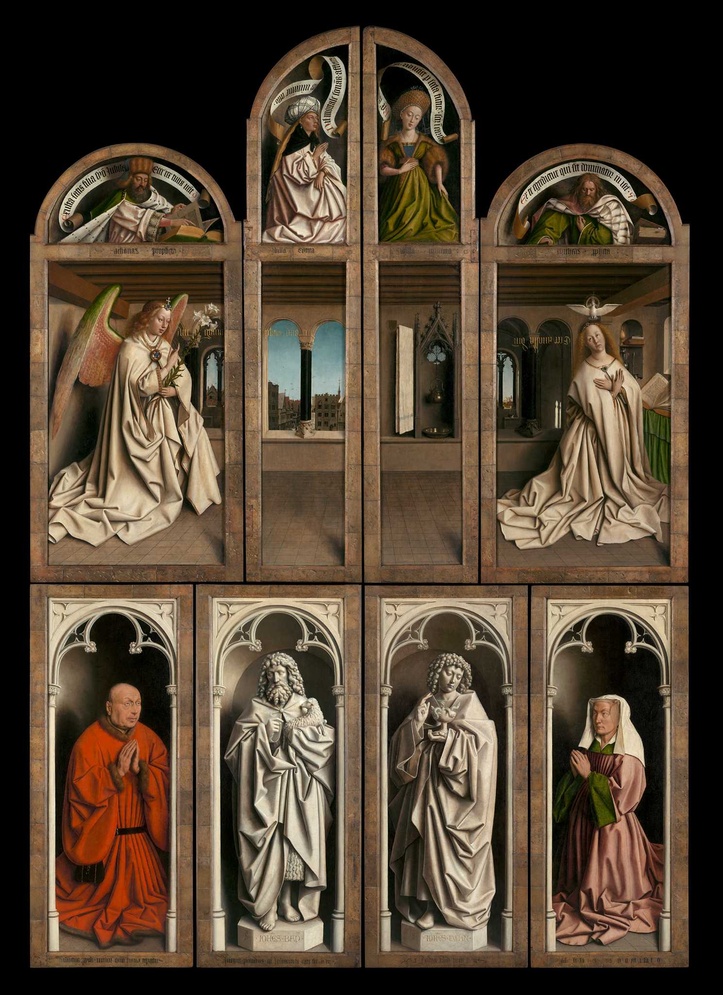 15th century altarpiece Being Restored To Original Beauty