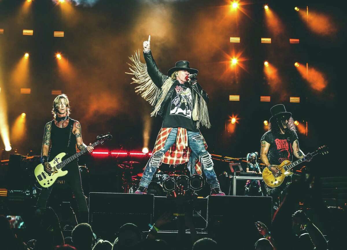 Guns N’ Roses hits the Alamodome on Friday.