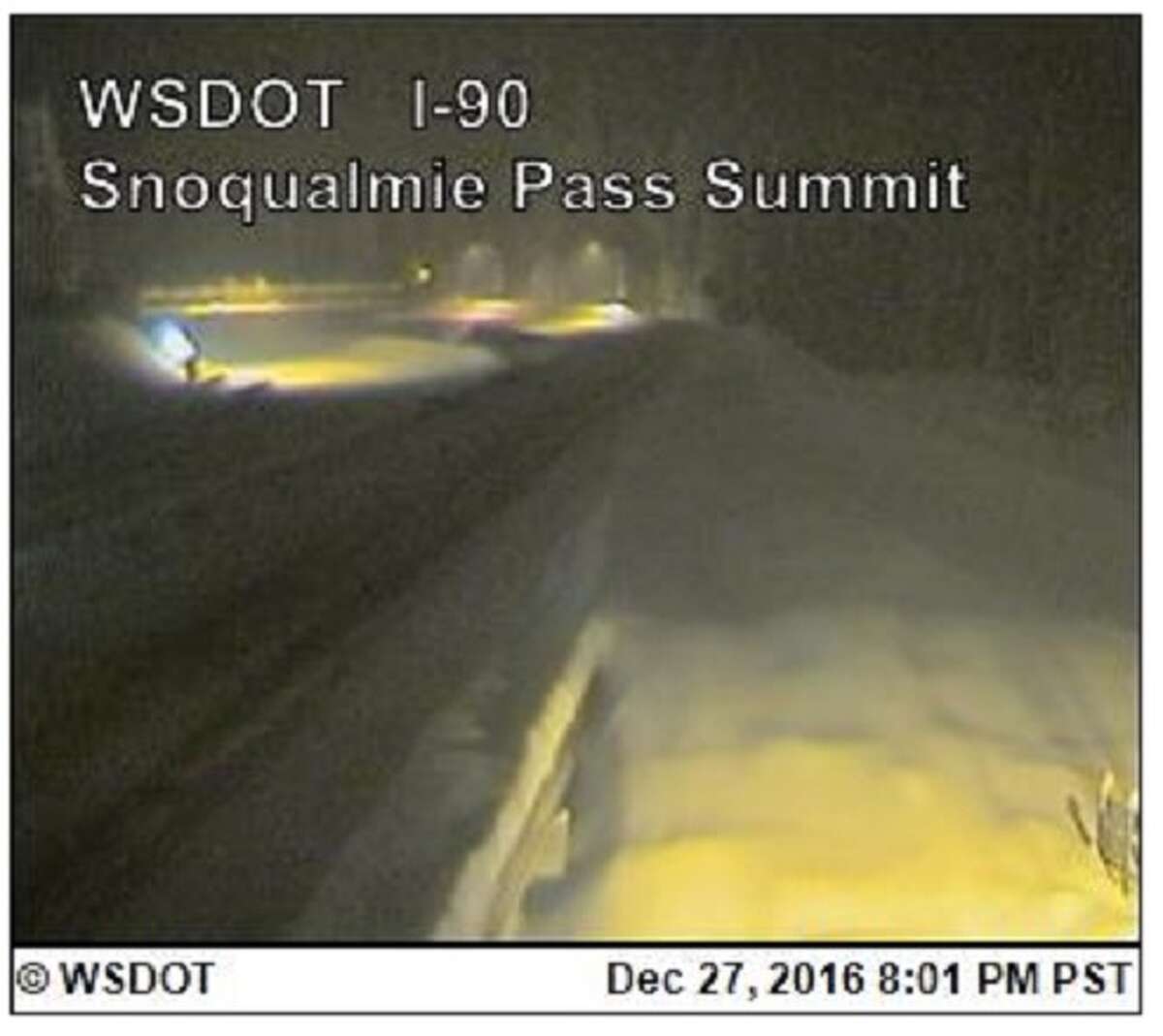 UPDATE I90 eastbound reopened over Snoqualmie Pass