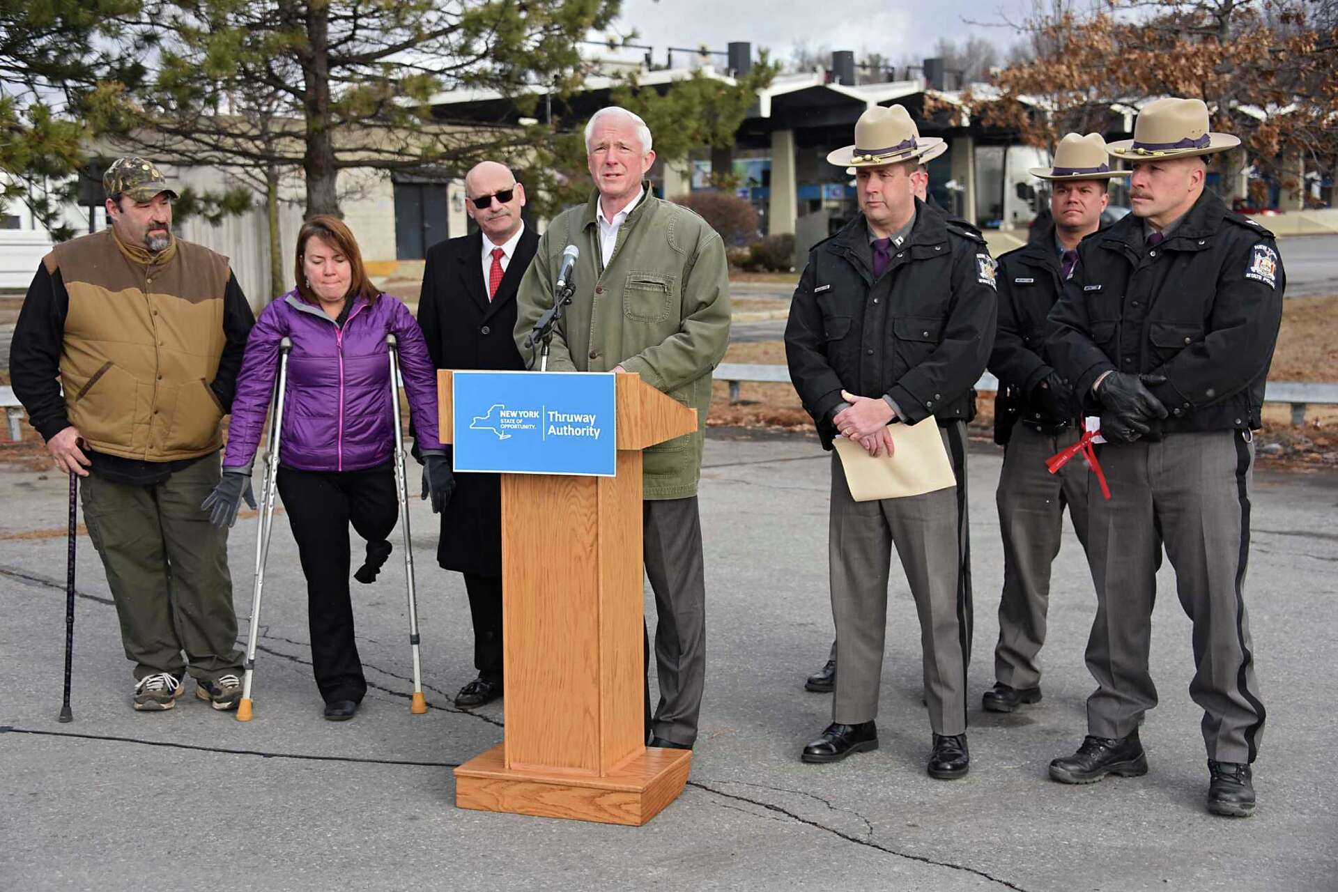 Red ribbons a reminder of DWI's dangers