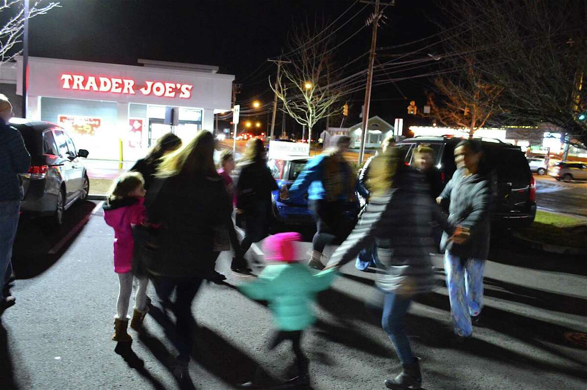 In Pictures: Westport menorah lighting