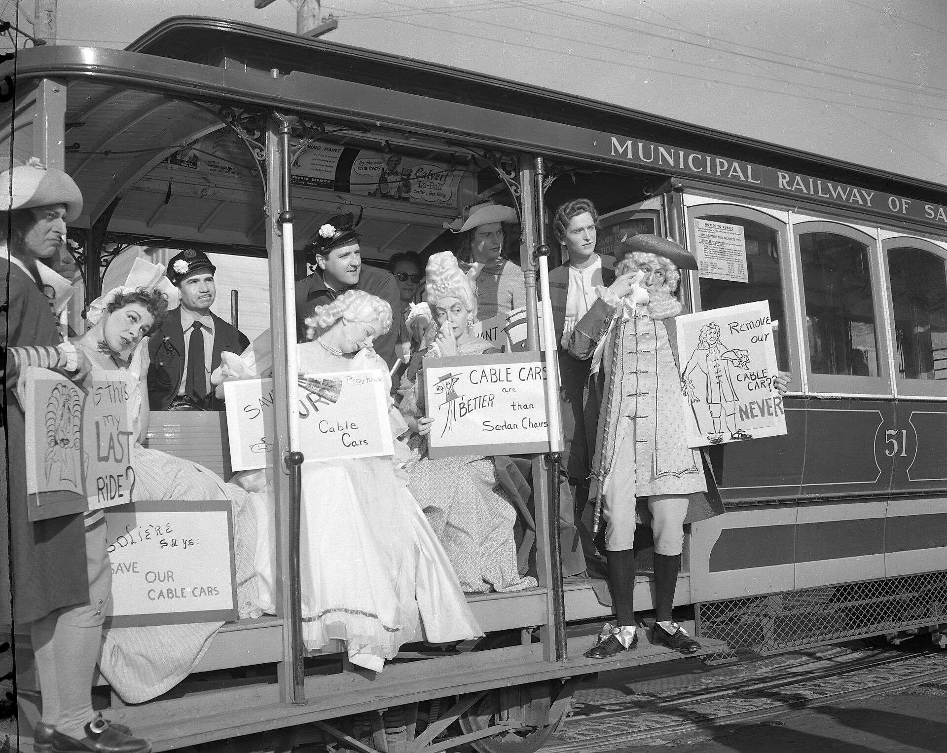 The legend of the woman who saved the cable cars