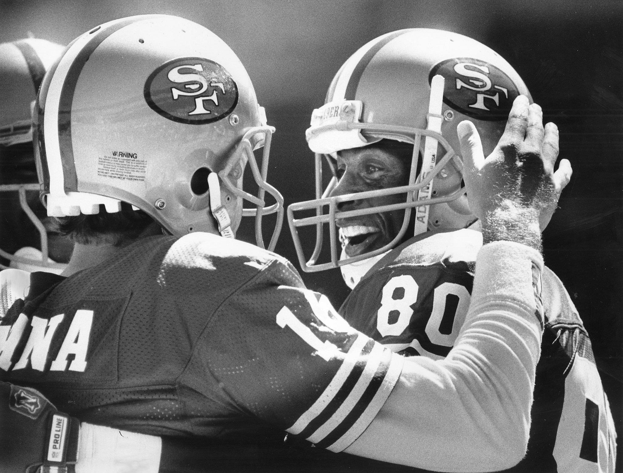 Jerry Rice breaks down the 49ers' transition from Joe Montana to