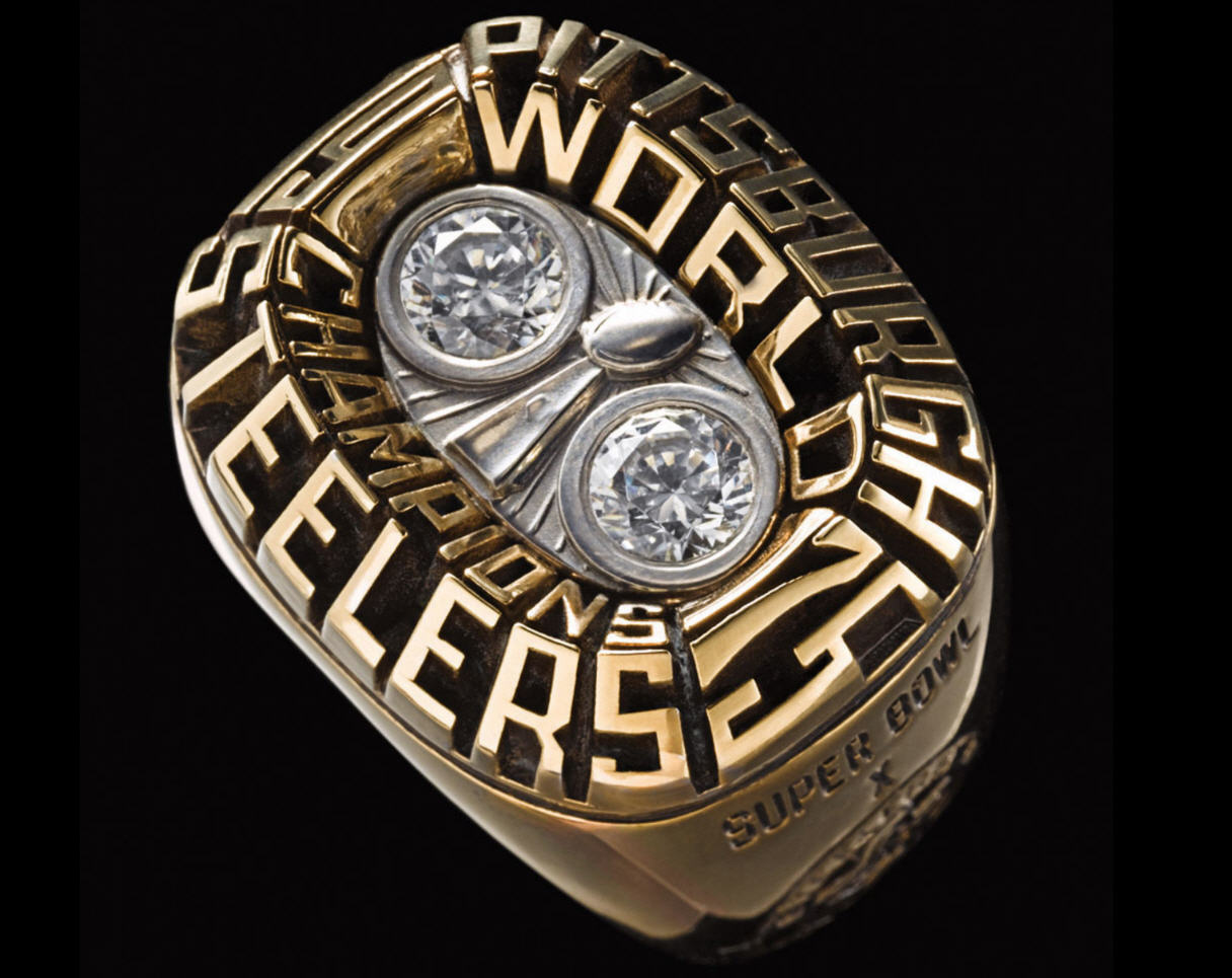 Super Bowl championship rings through the years show opulence at its finest