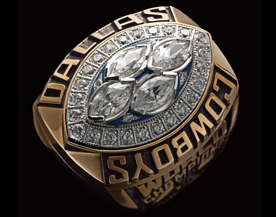 1993 Dallas Cowboys Super Bowl Rings For Sale Color Gold, Silver – 4 Fan  Shop