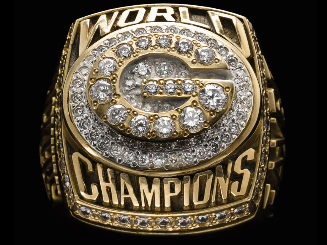 Super Bowl championship rings through the years show opulence at its finest