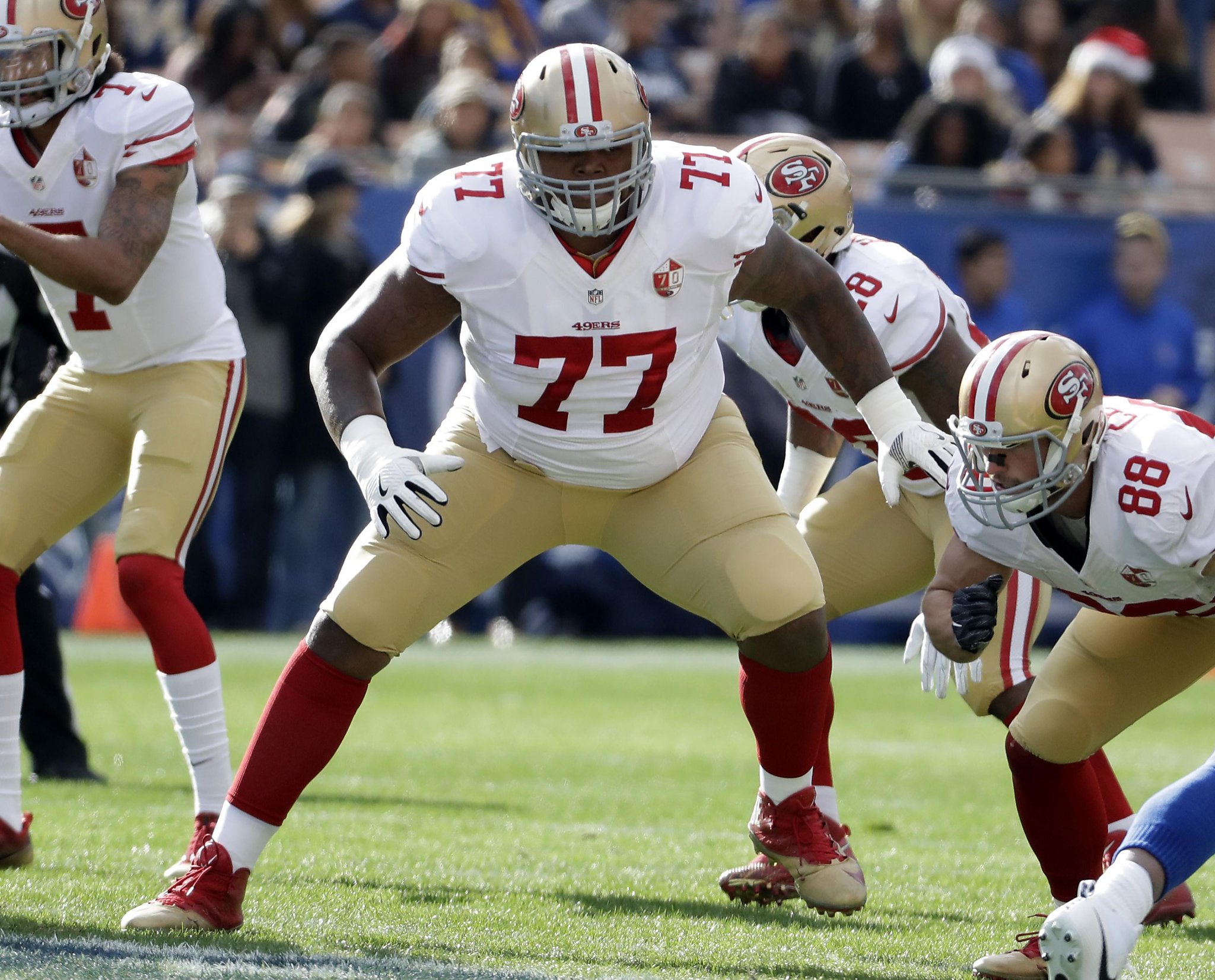 Patriots Continue To Stockpile At Offensive Tackle, Acquiring Trent Brown  From 49ers