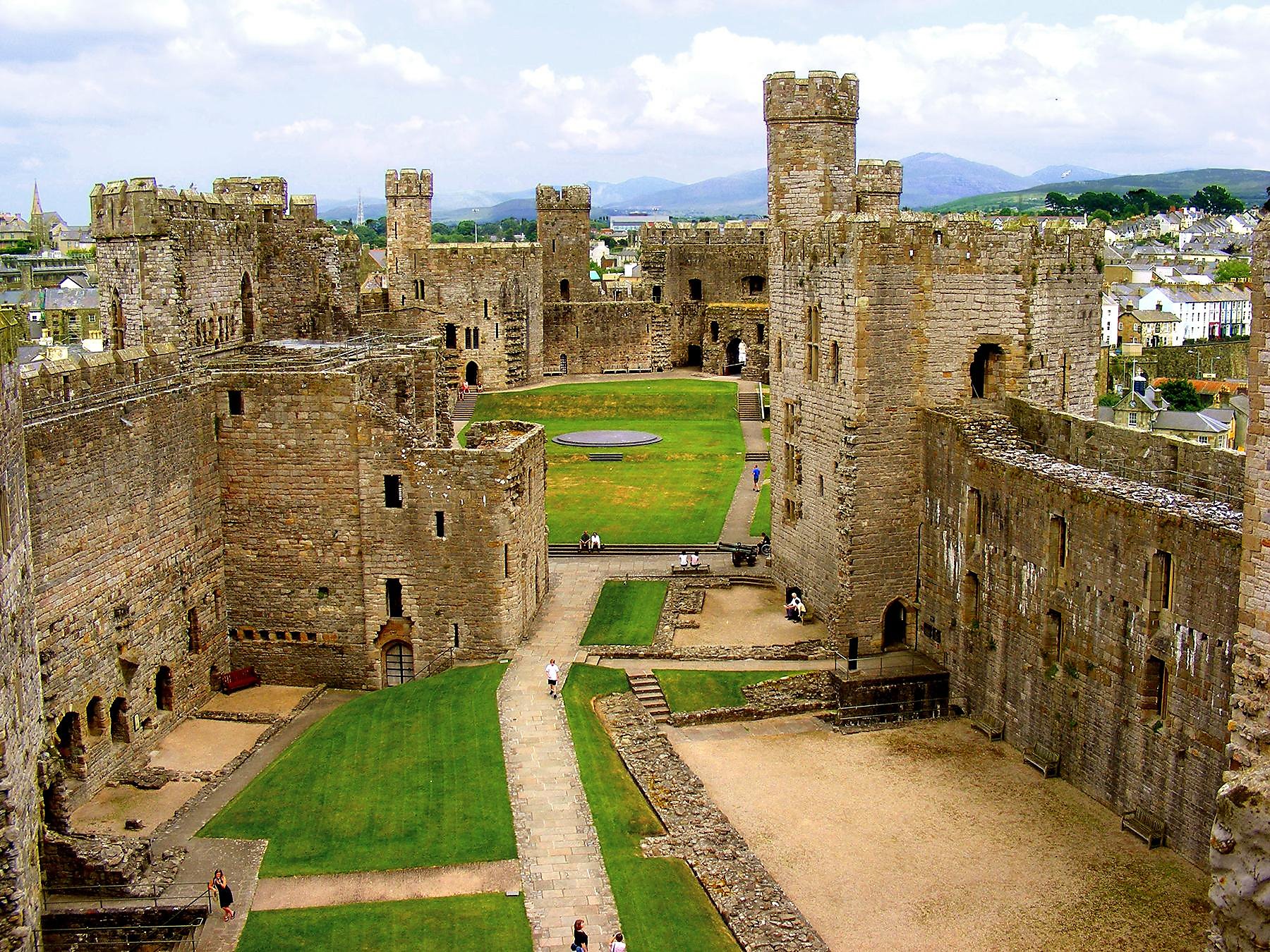 Scenic Near Harlech, North Wales, Great Britain загрузить