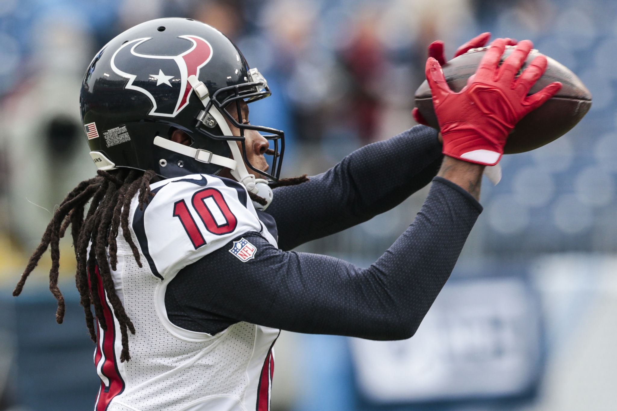 deandre hopkins football gloves