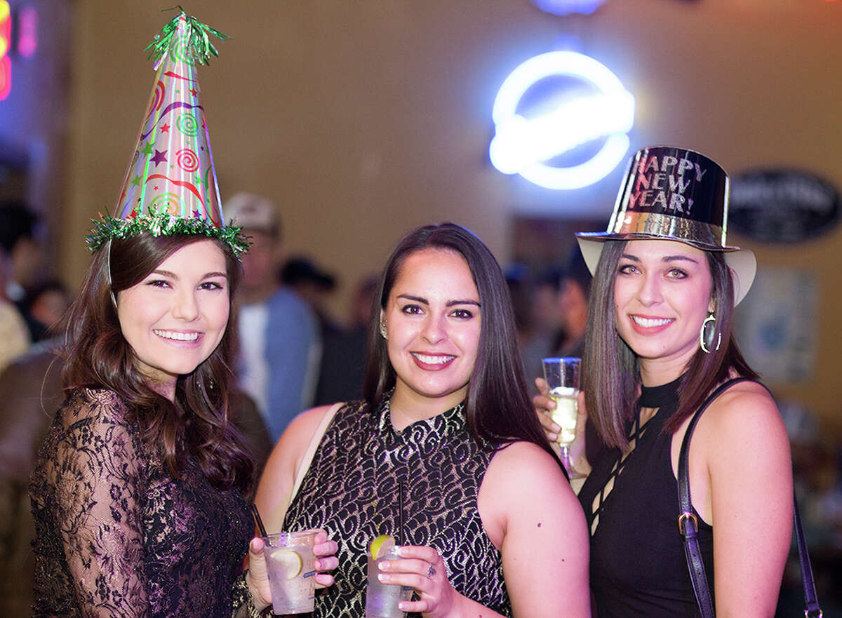 Revelers danced the night away at The Well at its first New Year's Eve bash, ringing in 2017.