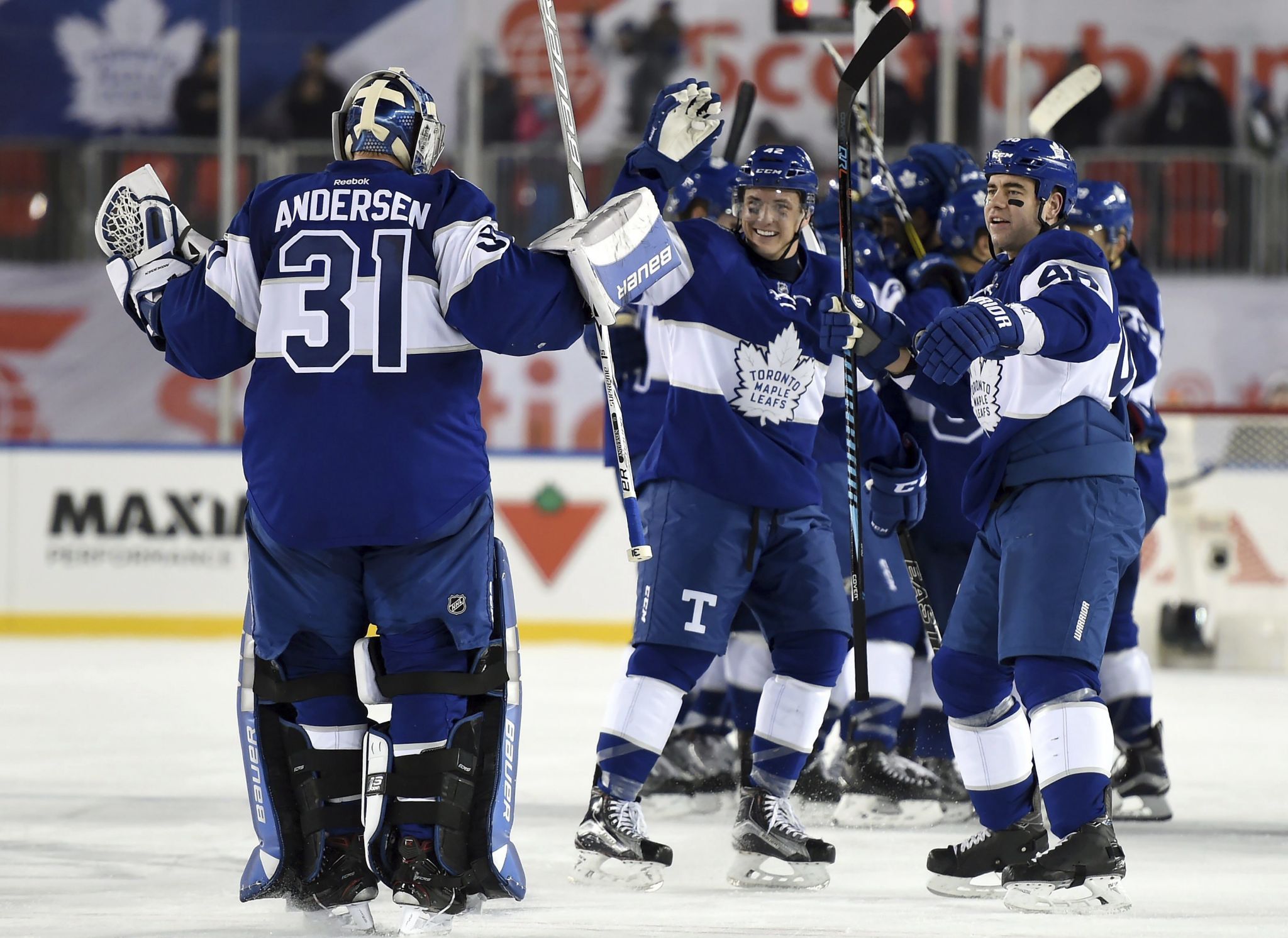 auston matthews centennial classic jersey