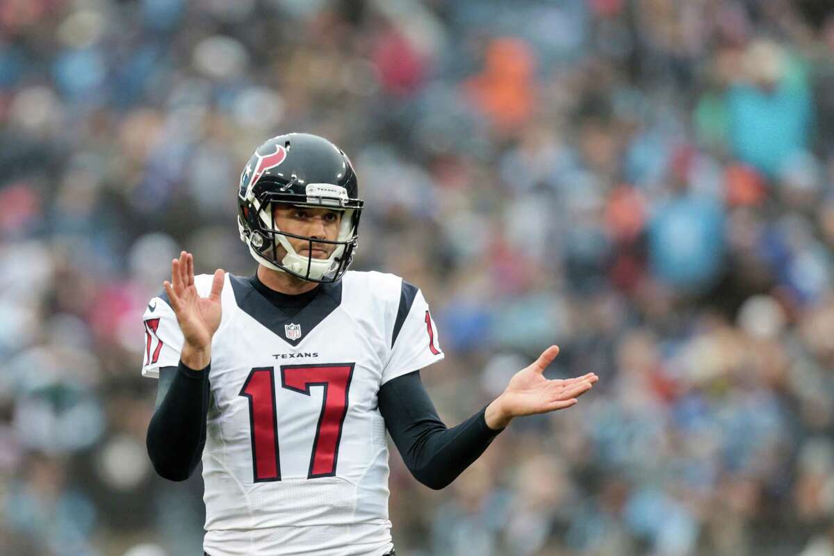John McClain explores the Texans position by position as the offseason begins. The roster could see significant turnover. QUARTERBACKS It’s amazing the Texans won another AFC South title with Brock Osweiler throwing 15 touchdown passes, 16 interceptions and posting a rating of 72.2. They need to find a quarterback in the draft Bill O’Brien likes and do what it takes to acquire him, including general manager Rick Smith trading up in the first round if that’s what it takes. This problem must be solved. Tom Savage enters the last year of his contract and should be given an equal opportunity to win the starting job. Savage has to show he can stay healthy. If he does, he’s got a chance to make some big money. He’s a hard worker with a great arm. Brandon Weeden, entering his sixth season, has another year left on his contract. Secure: Osweiler, Savage On the bubble: Weeden Free agents: None