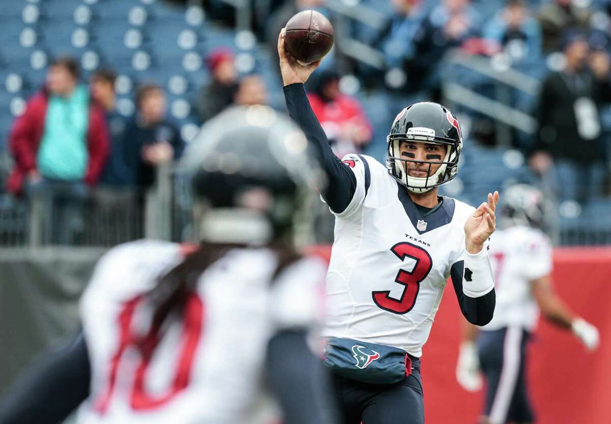 Tom Savage Named Texans Starting QB over Brock Osweiler vs