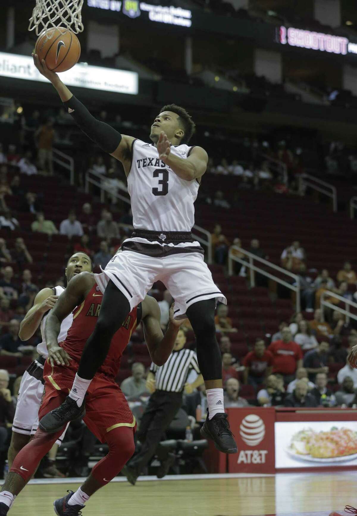 Admon Gilder, a shooting guard by nature, has been called upon to play the point at times for the perimeter-thin Aggies.