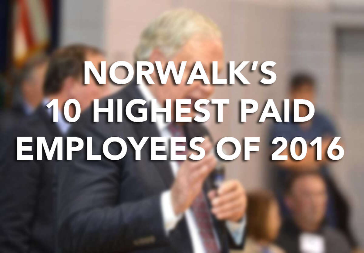 Keep going for a look at Norwalk's highest paid employees of 2016, according to the city’s comptroller.