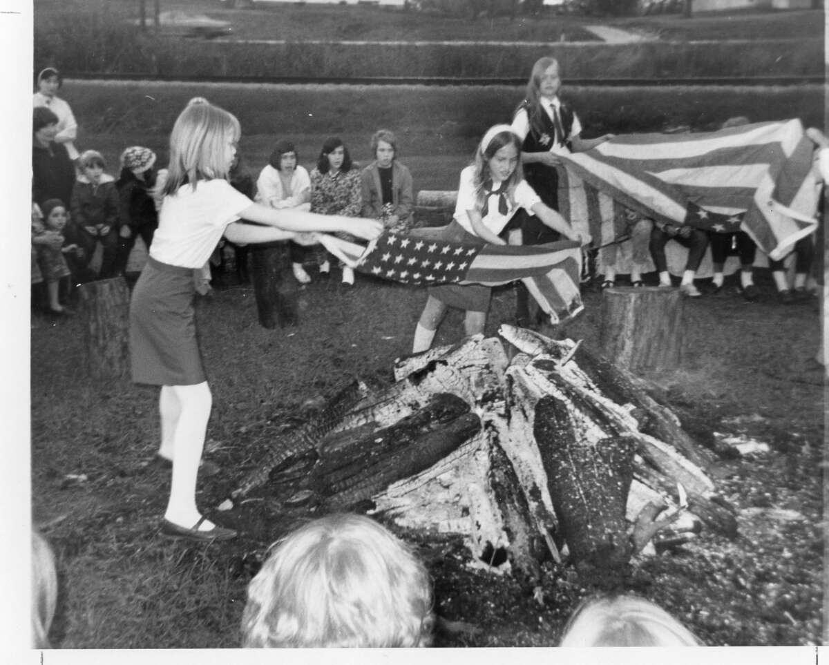 Throwback Sunday: Camp Fire Girls, Bluebirds