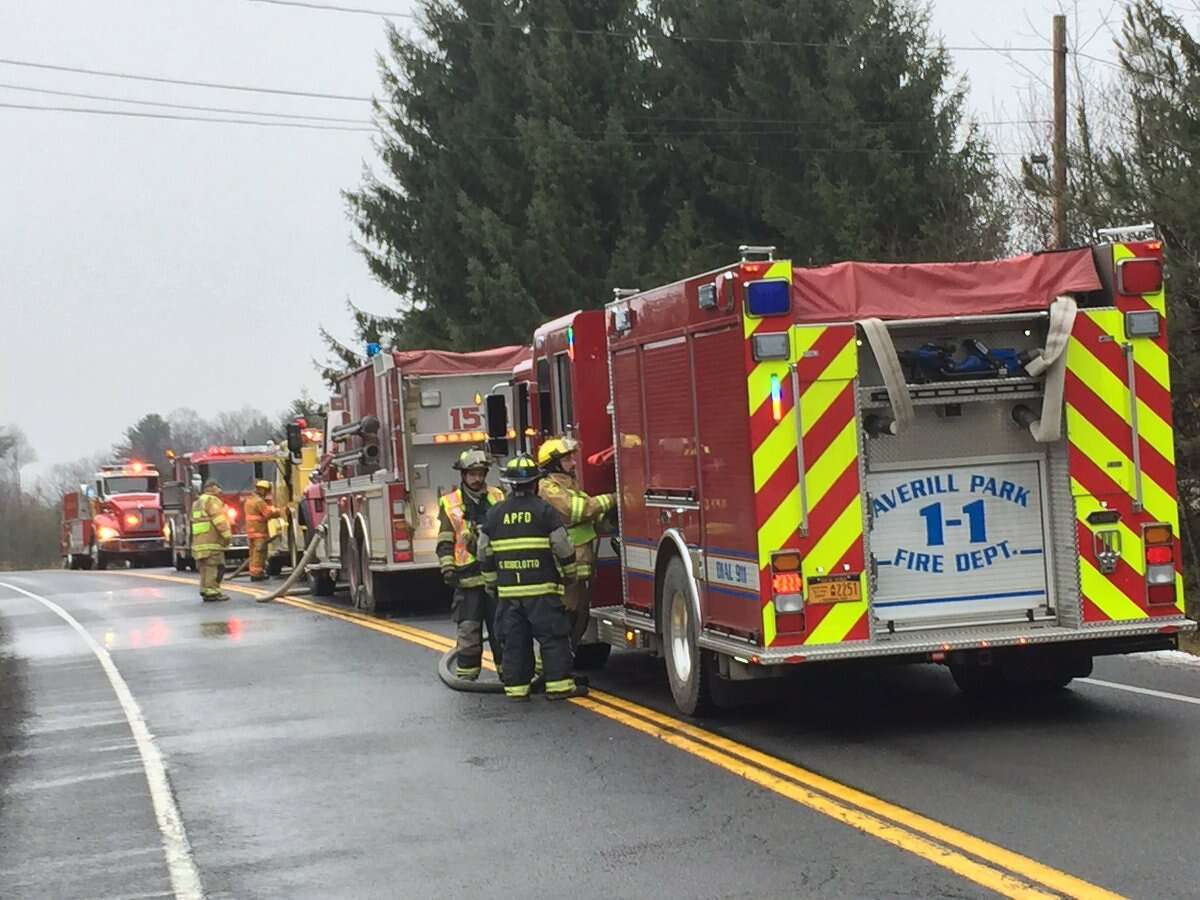 Video Fire destroys Sand Lake pole barn