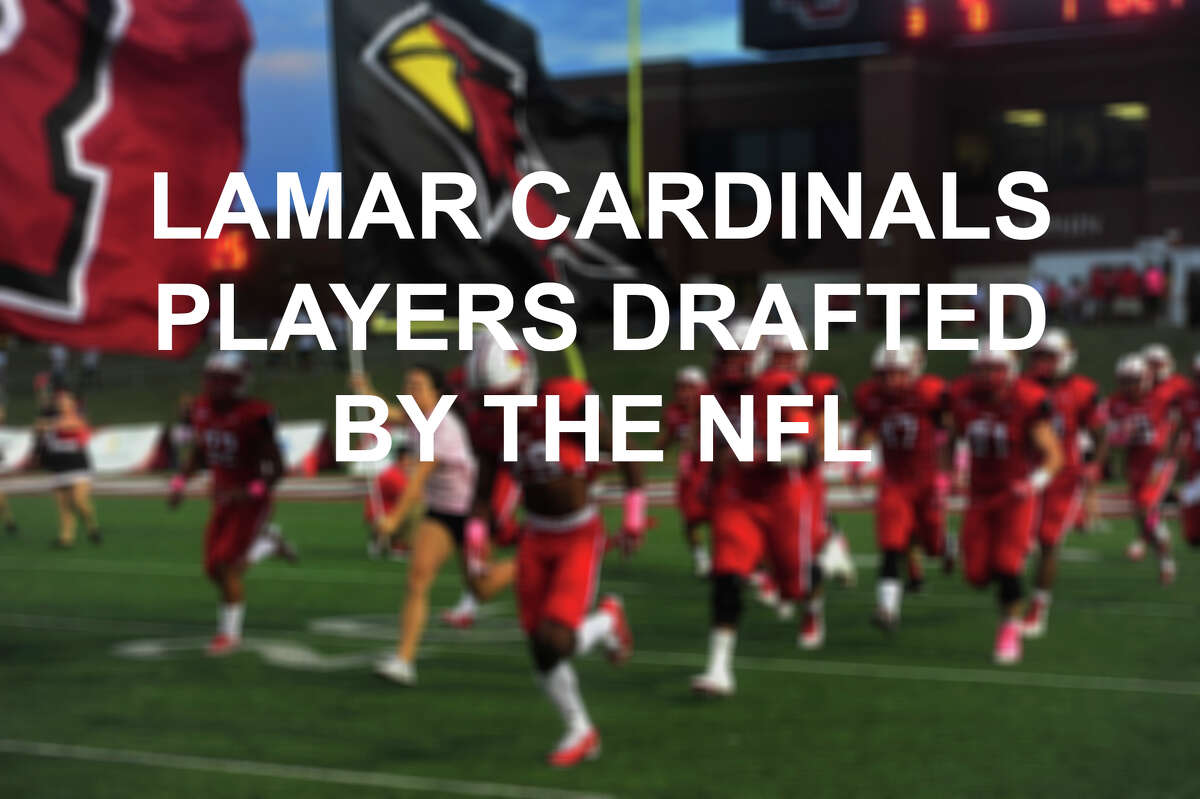 See the Lamar Cardinals football players drafted by the NFL through the years.