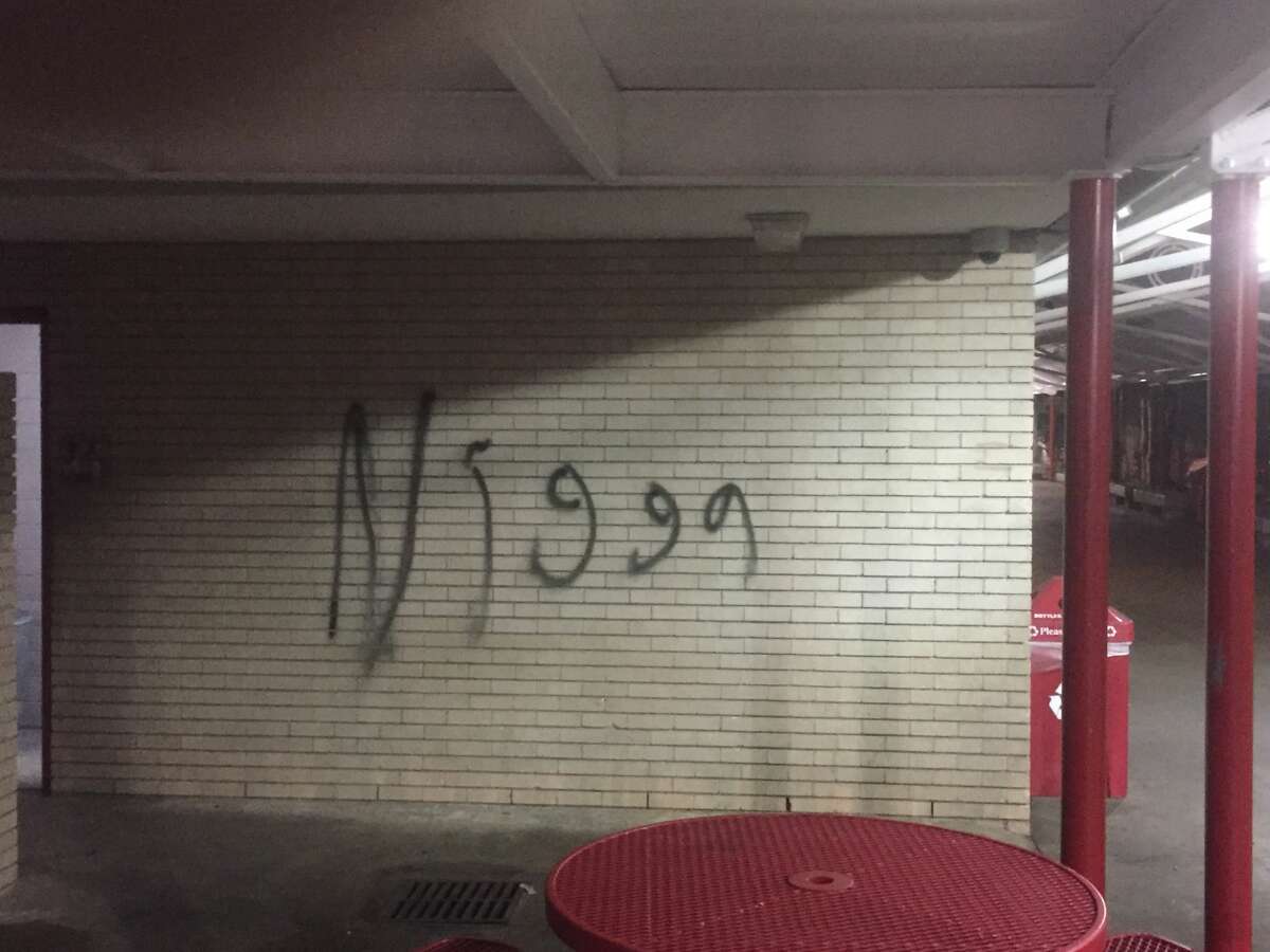 Students at Memorial High School in Spring Branch ISD returned from winter break Wednesday to find racist graffiti scrawled across the school's walls, floors and windows, according to social media posts and district officials.