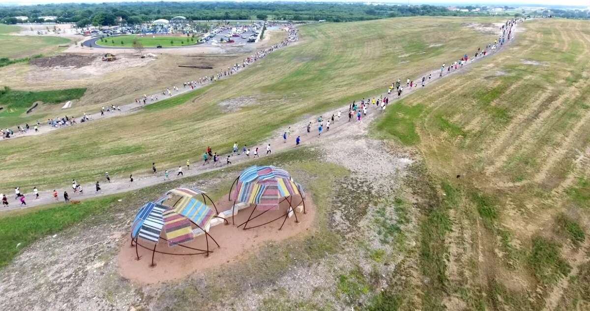 2016 drone footage of San Antonio