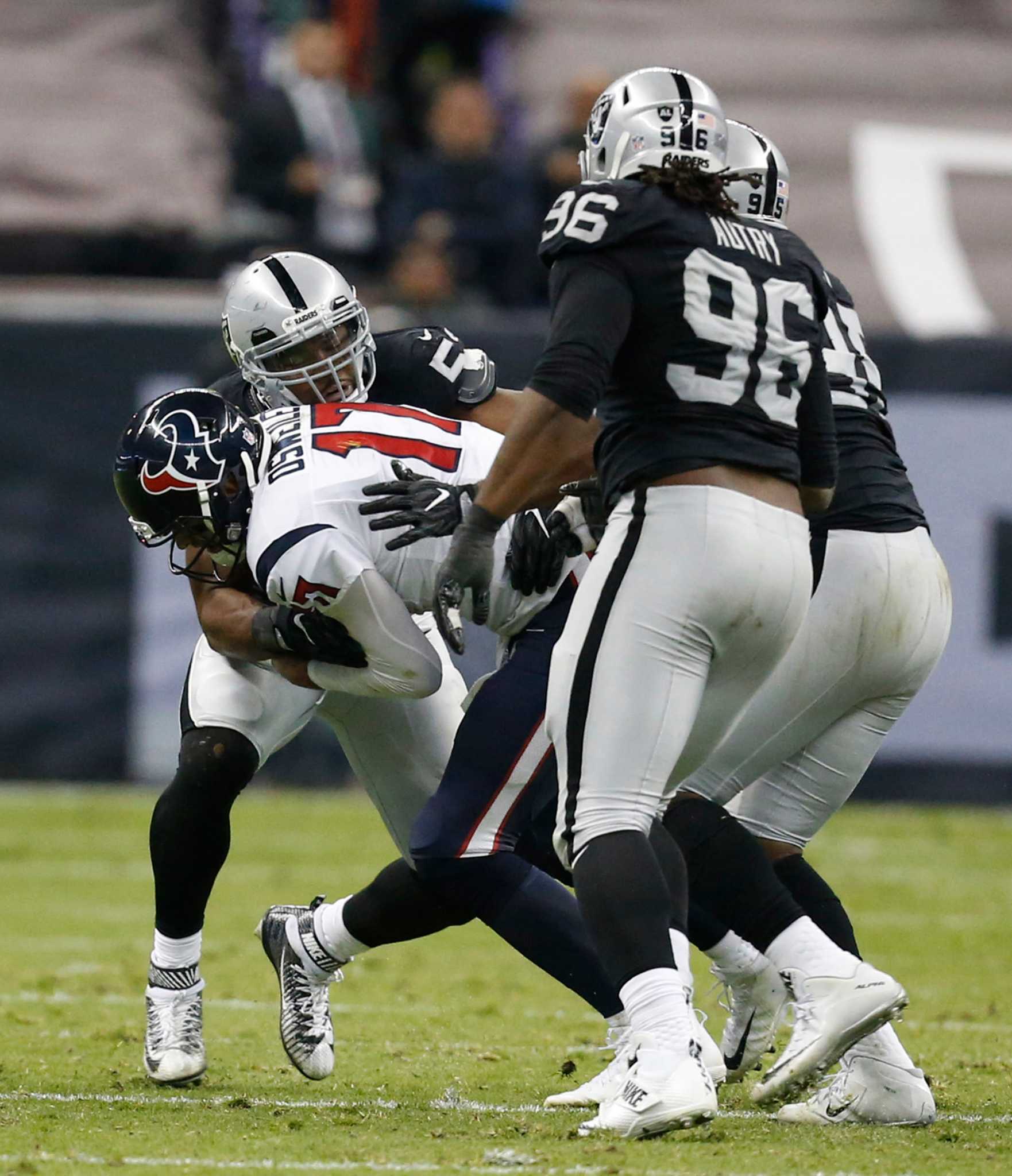 Khalil Mack, Raiders pass rusher, steps up production