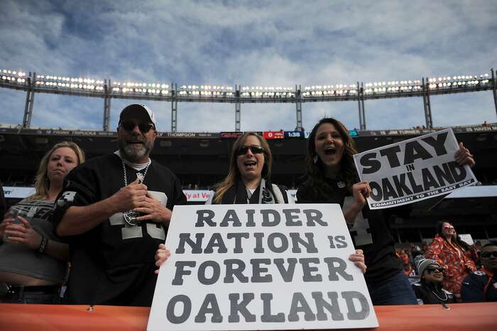 There's zero chance the Oakland Raiders move to Las Vegas (if they do, I'll  sport a Mark Davis bowl cut for a week), East Bay Express