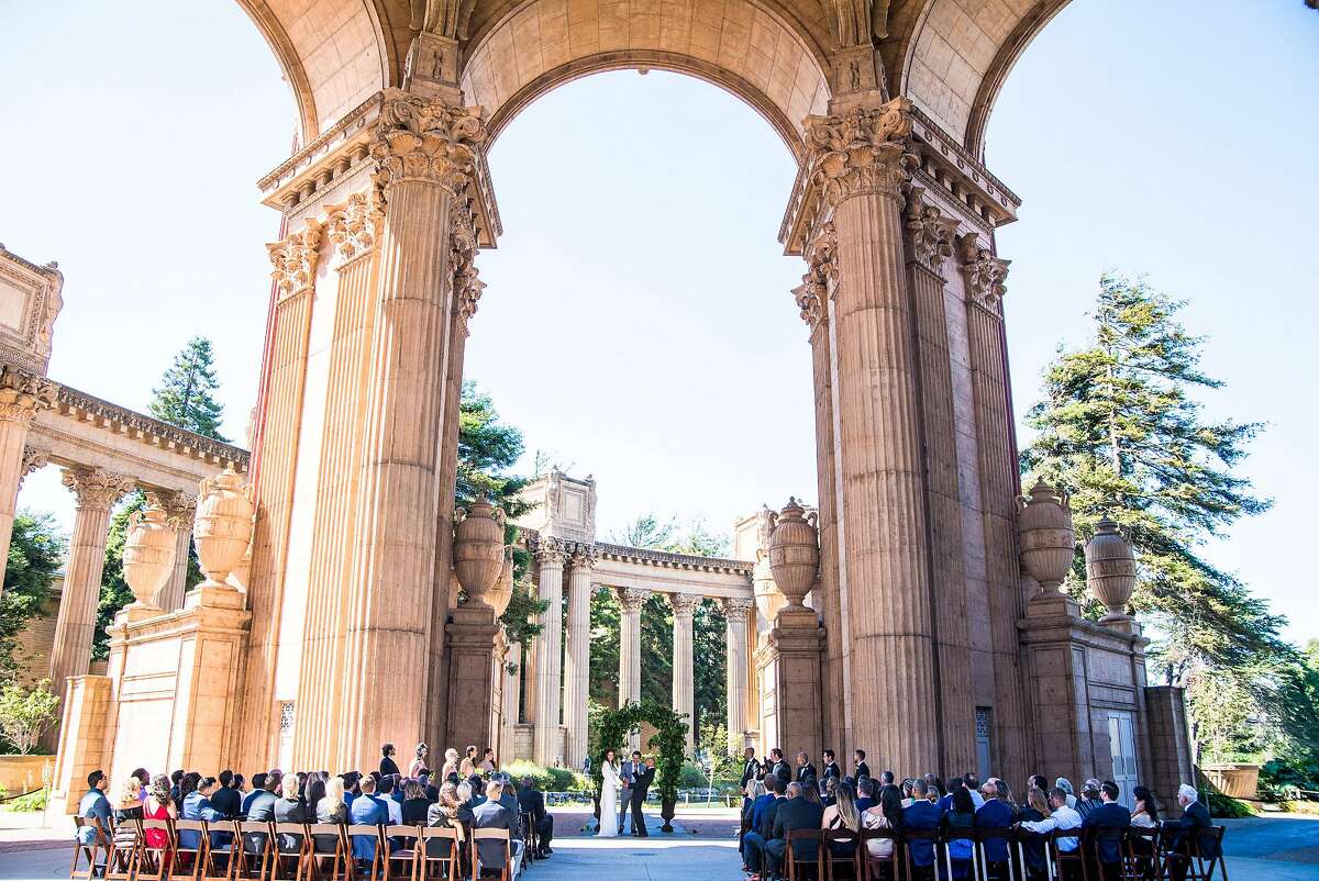 Andrea McBride and Fabian John were married in June at San Francisco�s Palace of Fine Arts. The reception was held at Sens restaurant.