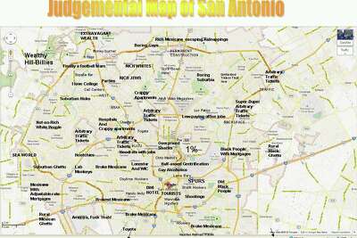 Judgemental Map Of Houston Creator Of Viral 'Judgmental' S.a. Map Speaks Out On Controversy