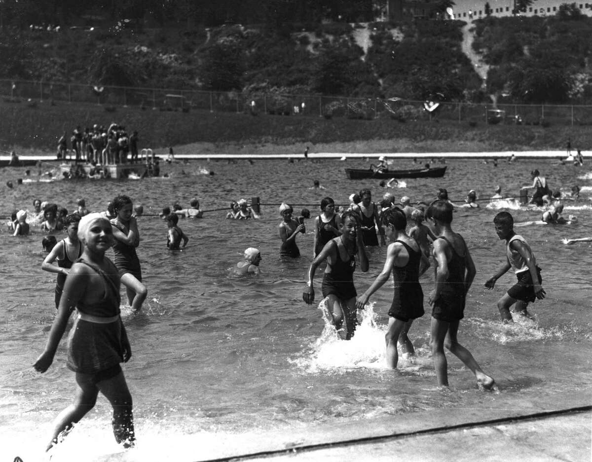 Vintage photos of Lincoln Park in Albany