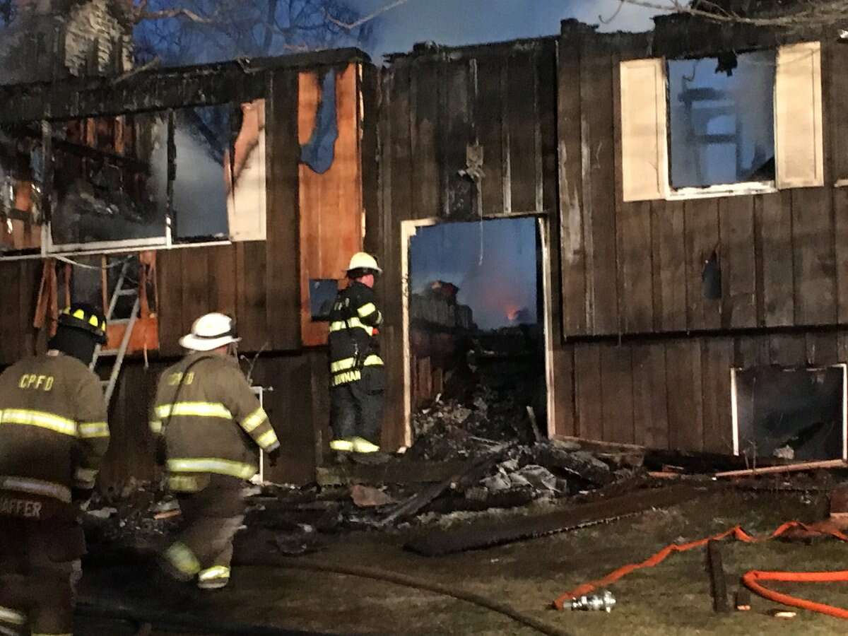 Family escapes as fire consumes Clifton Park home