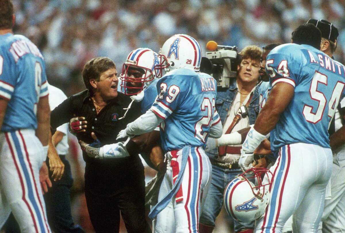 Who remembers the Houston Oilers?!  Houston oilers, Oilers, Boss shirts
