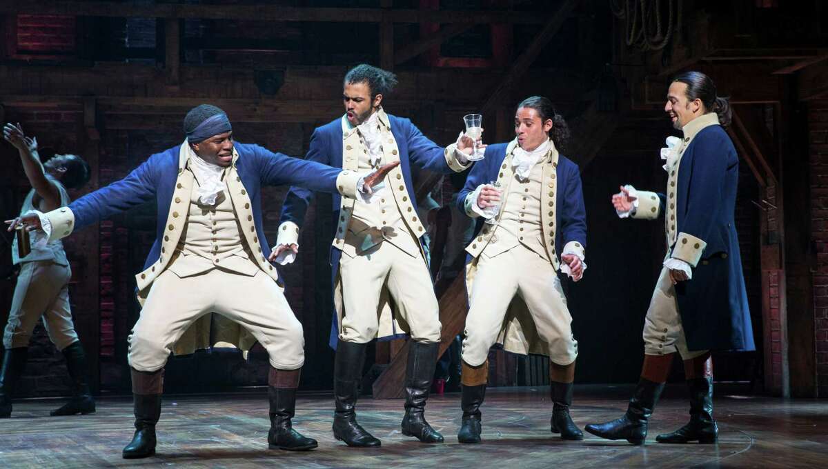 Okieriete Onaodowan, Daveed Diggs, Anthony Ramos and Lin-Manuel Miranda in Â?“HamiltonÂ?” at the Richard Rodgers Theater in New York, July 11, 2015. In its move to Broadway, the show about AmericaÂ?’s founding fathers is proof that the musical is not only surviving but evolving in ways that should allow it to thrive.