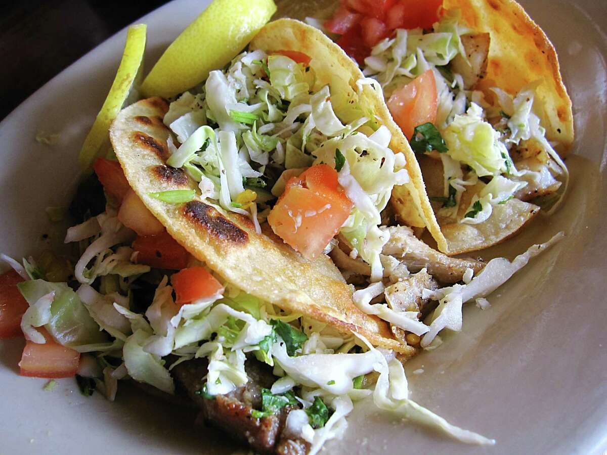 Taco Haven: Ralphie’s Special with chicken, pork and fish tacos. 1032 S. Presa St., 210-533-2171, tacohavensouthtown.com