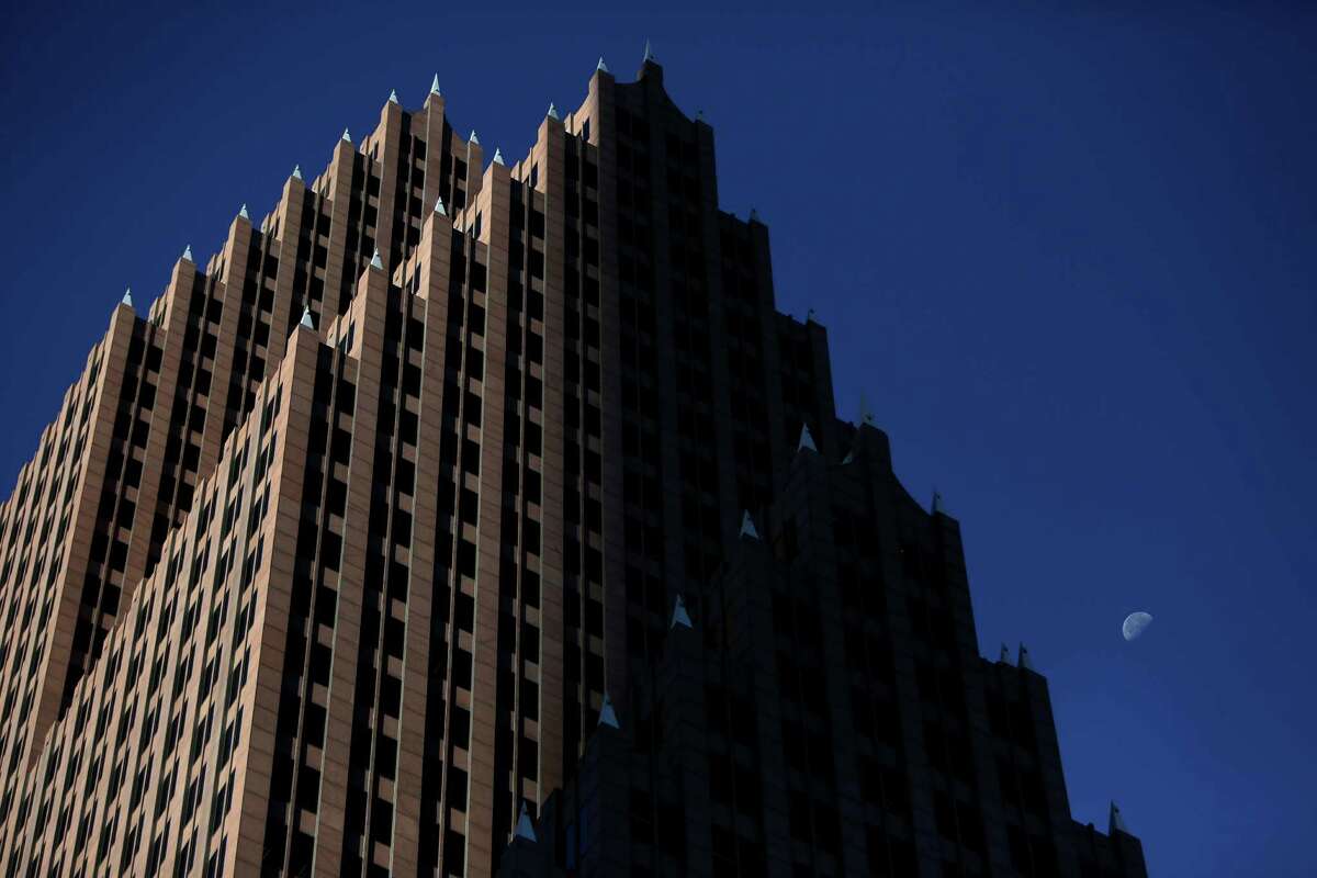 Bank of America Center, at 700 Louisiana downtown, opened in 1983. Its namesake tenant is reportedly weighing a move.