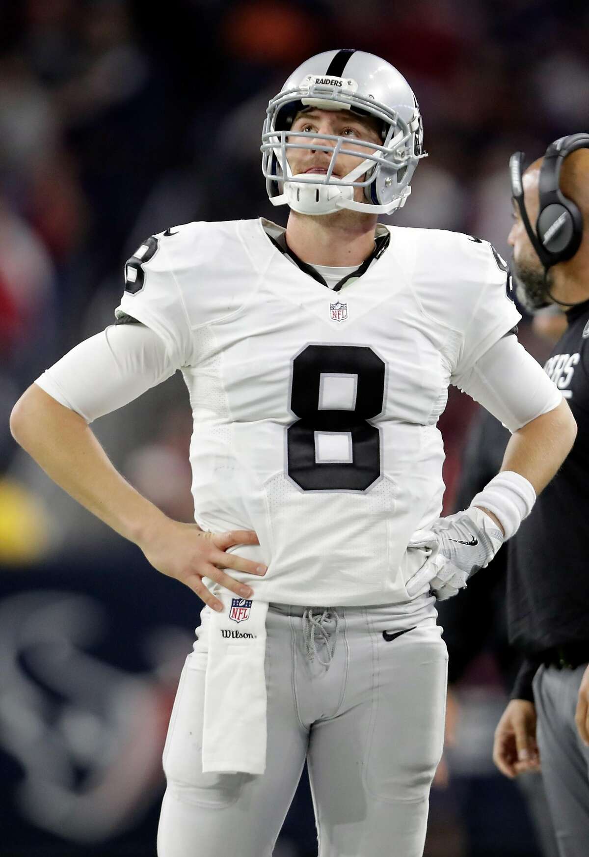 Raiders to start Connor Cook at QB against Texans