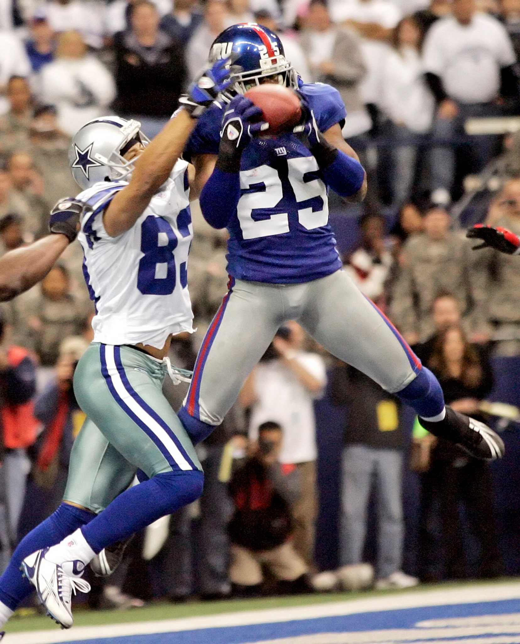 Dallas Cowboys wide receiver Terry Glenn celebrates a touchdown in