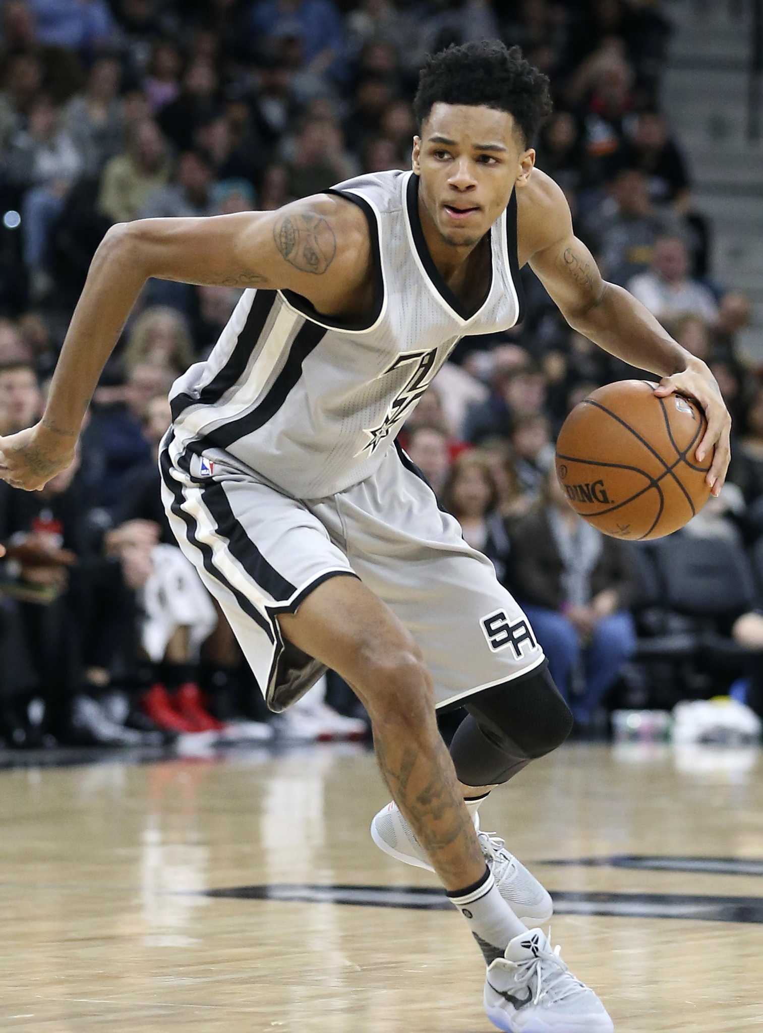 Dejounte Murray learning the San Antonio Spurs' way - ESPN - San Antonio  Spurs Blog- ESPN