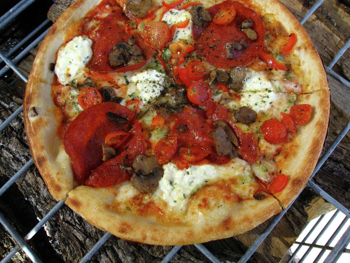 Just a Taste Custom pies from Quicky Wood Fired Pizza