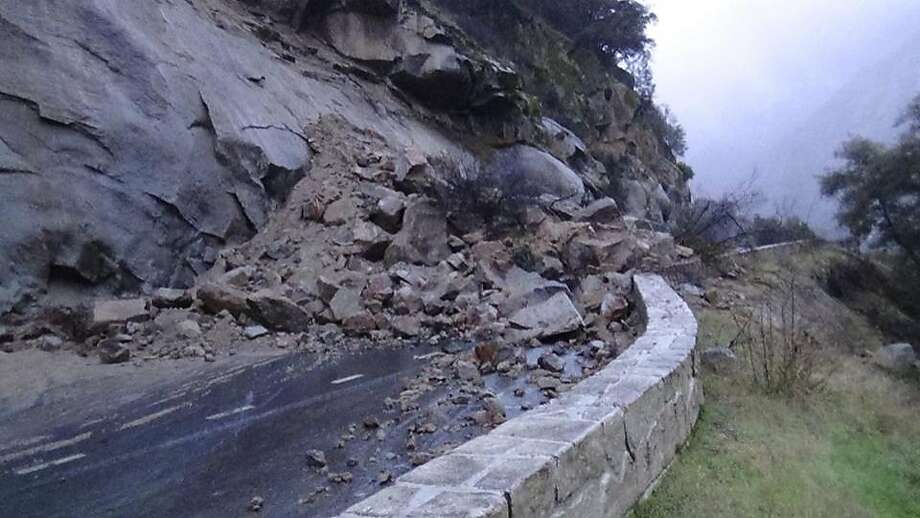 Rockfall blocks Highway 140 into Yosemite, but park to reopen amid